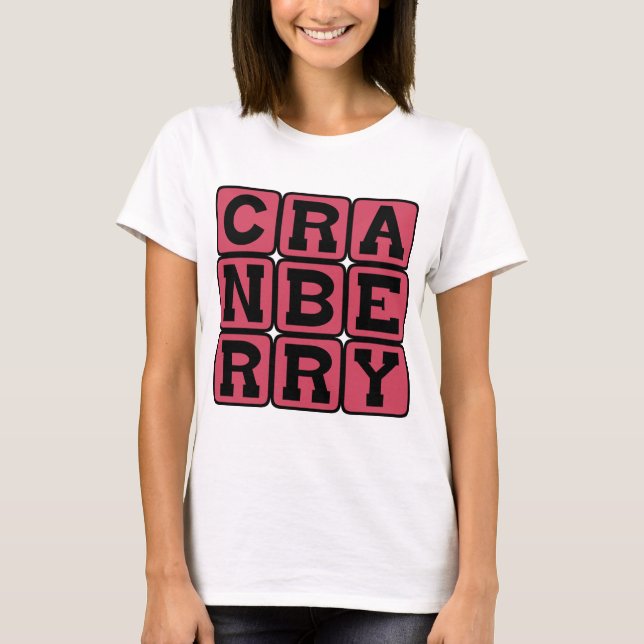 Kranbeere, Frucht T-Shirt (Vorderseite)