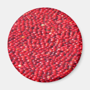 Kranbeeren Festliches Rot Magnet