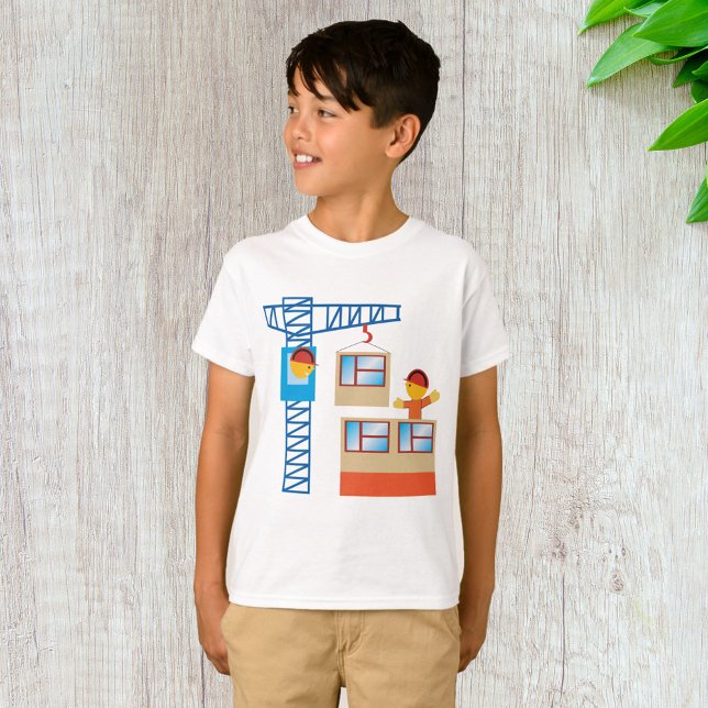 Kranbetreiber und Bauarbeiter T-Shirt (Von Creator hochgeladen)