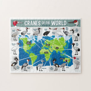 Kräne der Welt Puzzle