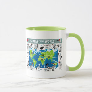 Kräne der Welt Tasse