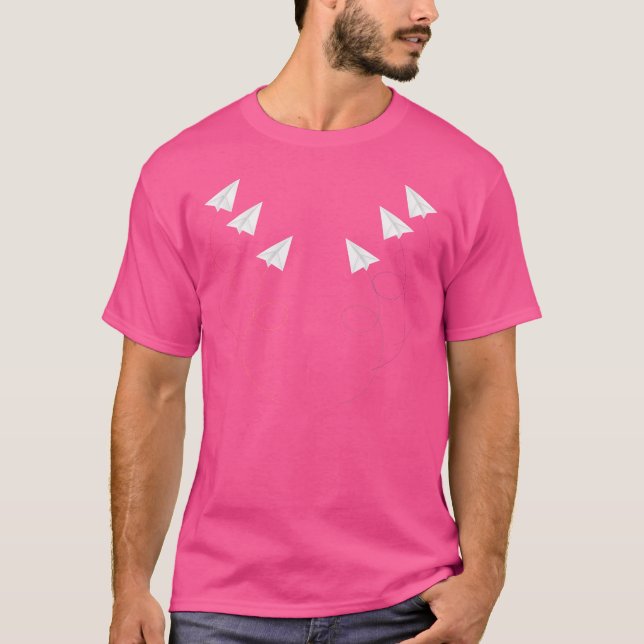 Krane japanische Papier falten Männer Frauen Gesch T-Shirt (Vorderseite)