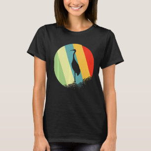 Krane mit Retrofarben T-Shirt