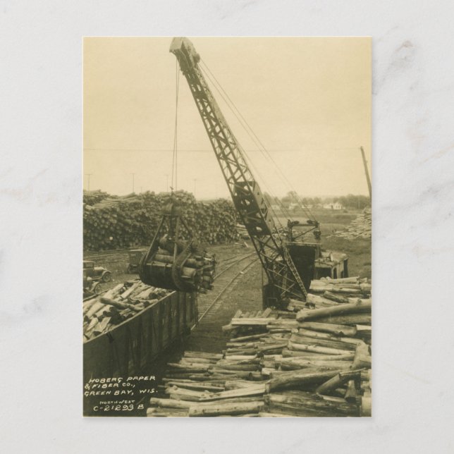 Kraner- und SchaufelBETRIEBSMOTOR im Nordwesten 26 Postkarte (Vorderseite)