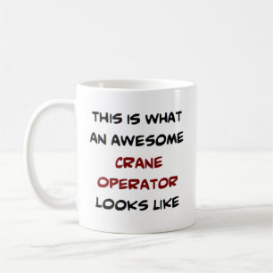 Kranführer, phantastisch kaffeetasse