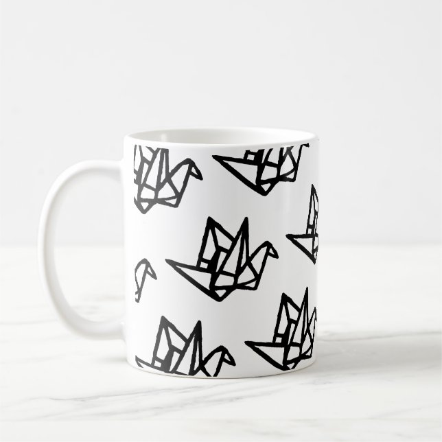Kranichkranich Kaffeetasse (Links)