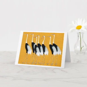 Kranichkranich - Ogata Korin - Vintag Karte