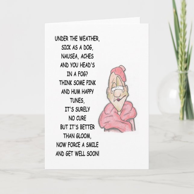 KRANK KARTE (Vorderseite)