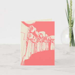 Kranke in Bündnisnebraska Feiertagskarte