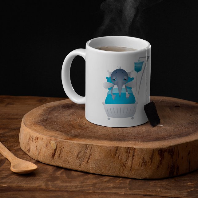 Kranke Mücken-Kaffeetasse Kaffeetasse (Von Creator hochgeladen)
