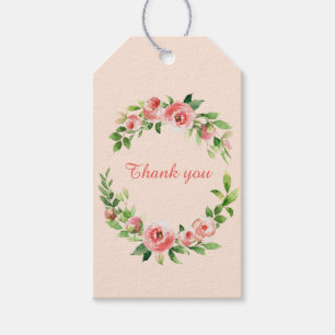 Kranke Rose Danke, Geschenkmarke Geschenkanhänger