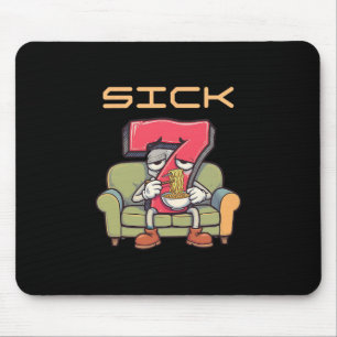 Kranke Sieben 67 Meme Sechs Sieben 1 Mousepad