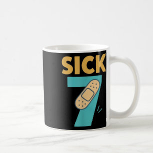 Kranke Sieben Lustiger Wortspiel-Meme 6 7 Sechs Si Kaffeetasse