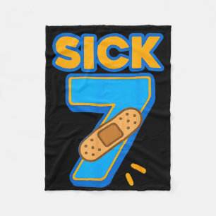 Kranke Sieben Meme Sechs Sieben Krank 7 Lustiger G Fleecedecke