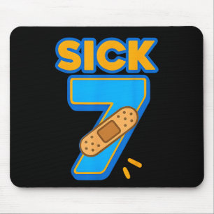 Kranke Sieben Meme Sechs Sieben Krank 7 Lustiger G Mousepad