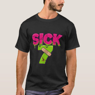 Kranke Sieben Meme T-Shirt Sechs Sieben Lustiger W