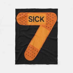 Kranke Sieben Meme T-Shirt Sechs Sieben Lustiger W Fleecedecke