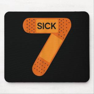 Kranke Sieben Meme T-Shirt Sechs Sieben Lustiger W Mousepad