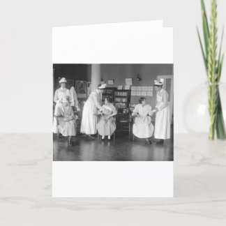 Krankenanstalt, Anfang der 1900er Karte