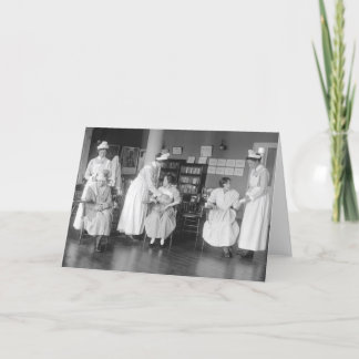 Krankenanstalt, Anfang der 1900er Karte
