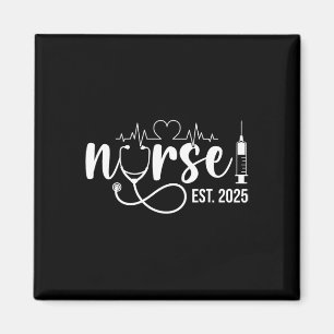 Krankenfürst Est. 2025 Krankenpflege-Abschluss Magnet