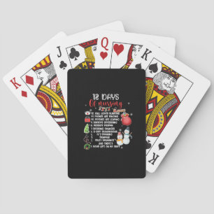 Krankengeschenk 12 Tage Krankenpflege Spielkarten