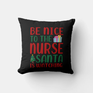 Krankengeschenk ist nett für Krankenpfleger Santa Kissen