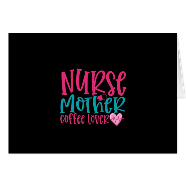 Krankengeschenk Krankenschwester Mutter Kaffee Lov (Vorderseite (Horizontal))