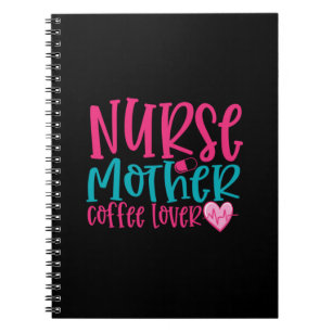 Krankengeschenk Krankenschwester Mutter Kaffee Lov Notizblock