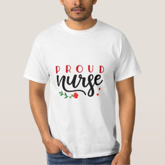 Krankengeschenk Proud Nurse T-Shirt