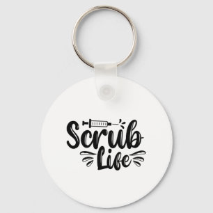 Krankengeschenk Scrub Life Schlüsselanhänger