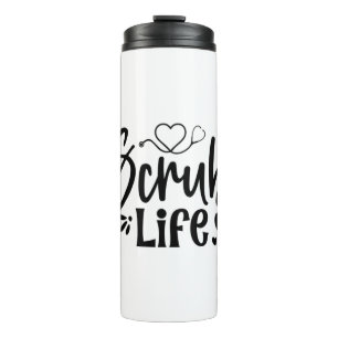 Krankengeschenk Scrub Life Thermosbecher