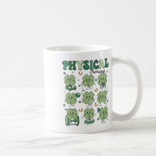 Krankengymnastik Pt Lustiges Shamrock St Patricks  Kaffeetasse