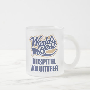 Krankenhaus-freiwilliges Geschenk Mattglastasse