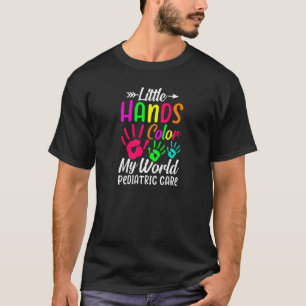 Krankenhaus Krankenschwester Frauen Kleine Hände T-Shirt