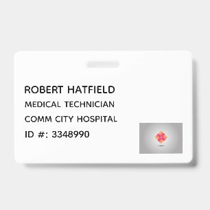 Krankenhaus-Medizin-ID-Ausweis Ausweis