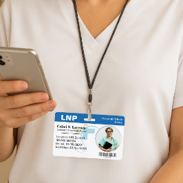 Krankenhaus Medizinische Mitarbeiter Foto-ID-Auswe Ausweis