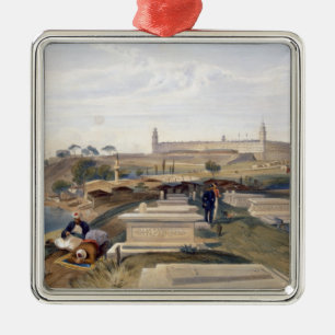 Krankenhaus und Friedhof, Scutari, Platte 'vom Se Silbernes Ornament