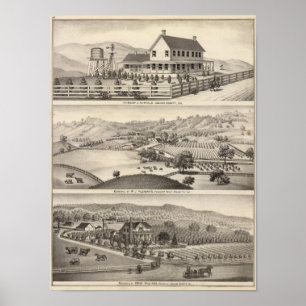 Krankenhaus, Wohnsitze Poster