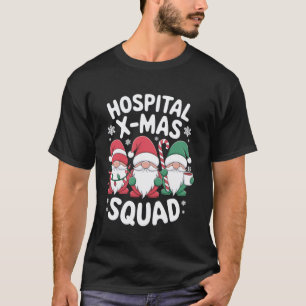 Krankenhaus XMas-Team Krankenschwester Weihnachten T-Shirt