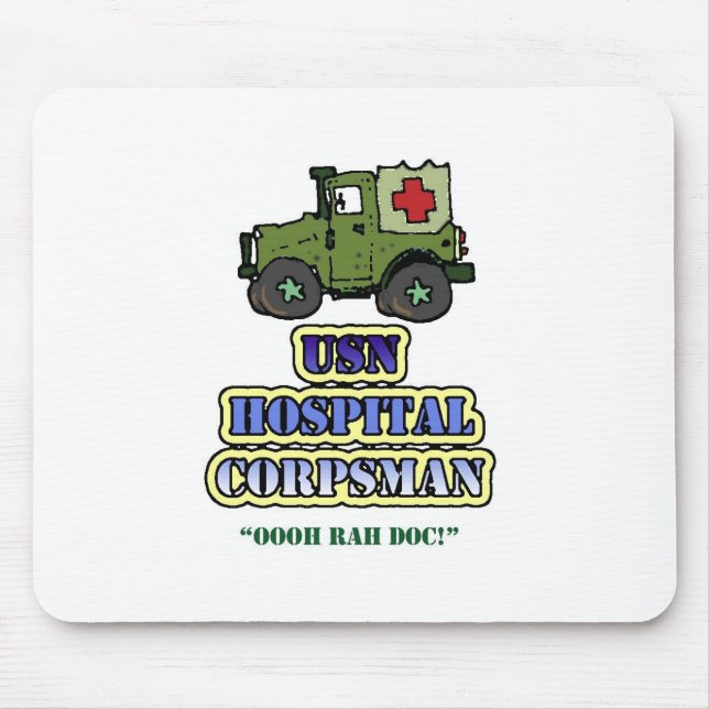 KrankenhausCorpsman Mousepad (Vorne)