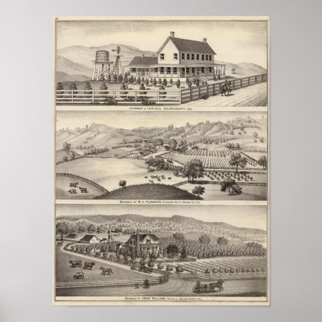 Krankenhäuser, Residenzen Poster (Vorne)