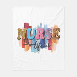 Krankenleben Fleecedecke