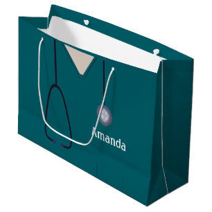 Krankenpflege Aquamarin LGB Große Geschenktüte