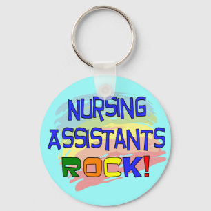 Krankenpflege-Assistenten FELSEN Schlüsselanhänger