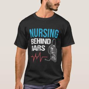 Krankenpflege hinter Gittern Strafgefängnis T-Shirt