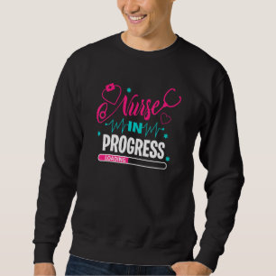 Krankenpflege im Gange Krankenpflege Schüler Zukun Sweatshirt