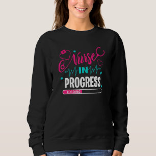 Krankenpflege im Gange Krankenpflege Schüler Zukun Sweatshirt