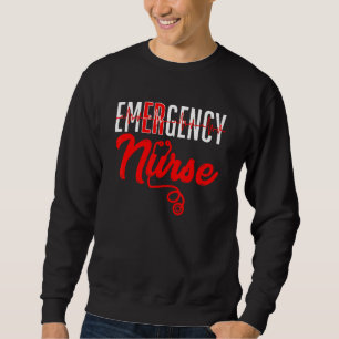Krankenpflege im Notfall medizinischer Arzt Sweatshirt