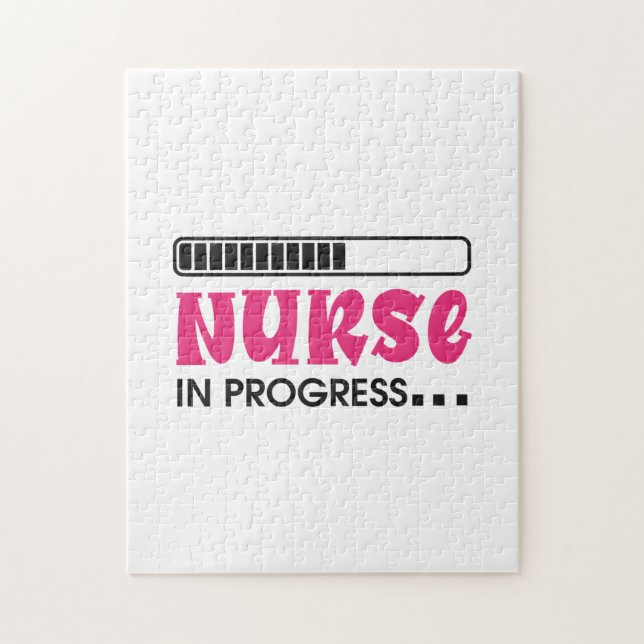 Krankenpflege in Arbeit Puzzle (Vertikal)